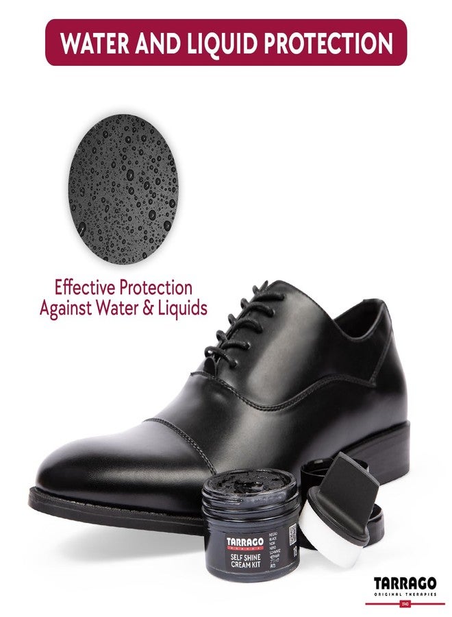 Tarrago Self Shine Shoe Polish with Applicator – Quick Shine Shoe Cream for Leather Boots and Shoes - 1.76 Fl. Oz – Red #12 - Image 3